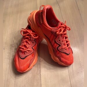 Adidas Ozweego Bright Orange Athletic Shoe size5